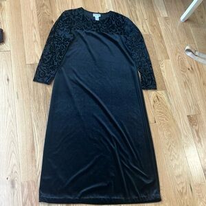 Vintage Diane Von Furstenberg velvet dress size large